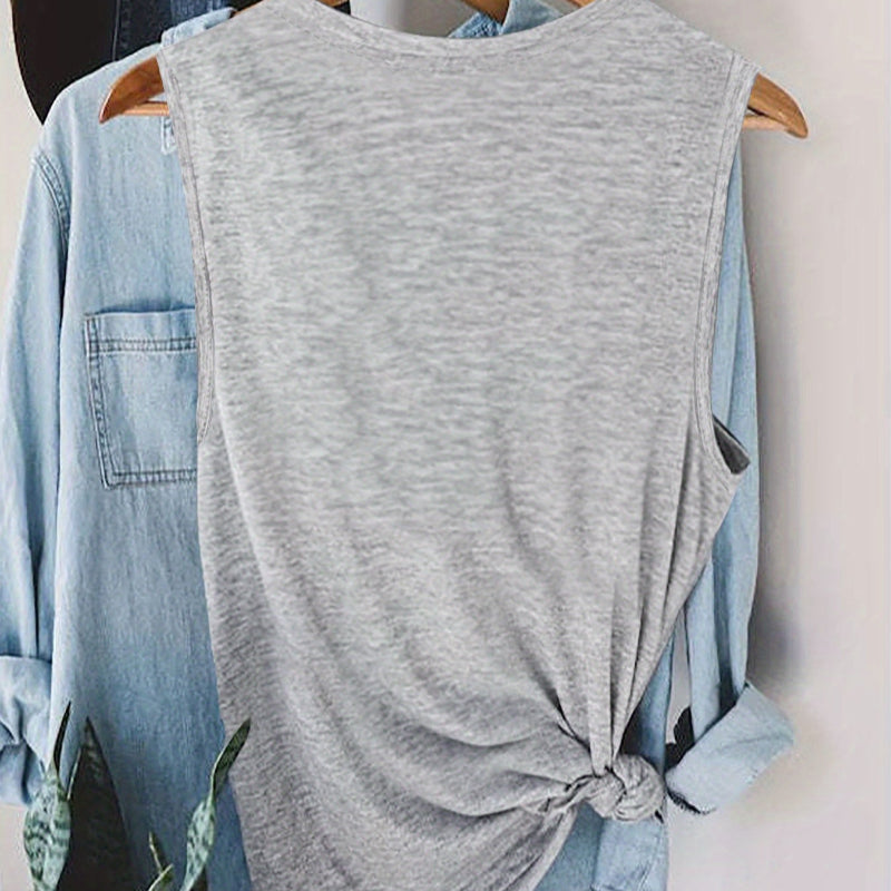 MIND BODY SOUL – Yoga Tanktop for Kvinner | Komfortabel og Pustende Treningsplagg