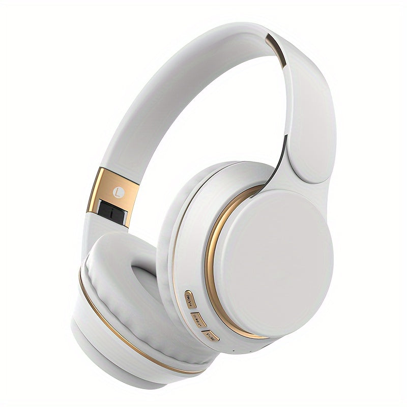 07S Trådløst Gaming Headset – Surroundlyd, Sammenleggbart Design og Kraftig Batteri