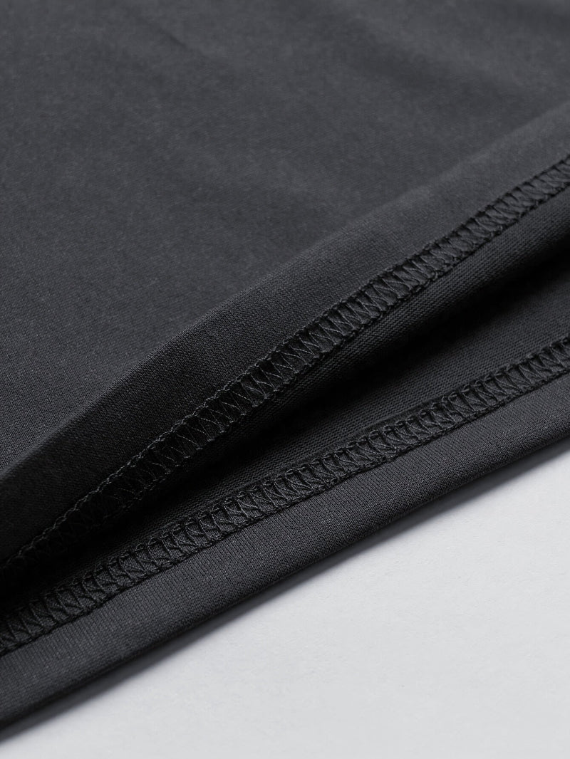 Herre T-skjorte i tung 100 % bomull – Slim fit trening