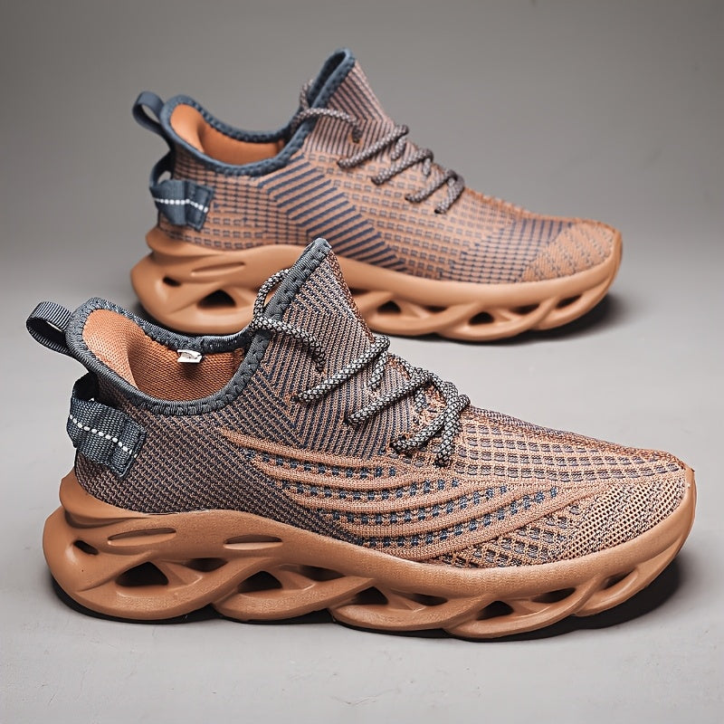 Dame Slip-On Treningssko – Pustende Stoff med Rosa Detaljer og EVA-såle