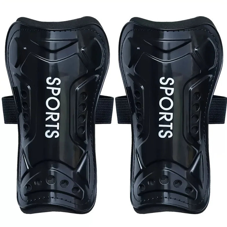 1 Par Fotball Leggbeskyttere med Støtabsorberende Leg Sleeves – Barn og Ungdom
