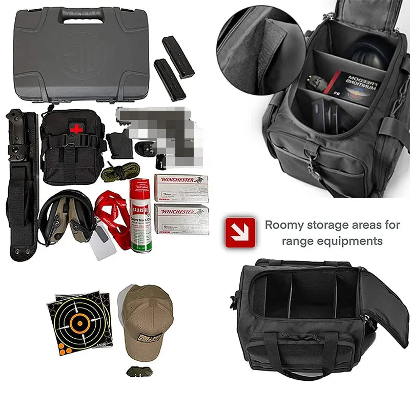 Taktisk Oppbevaringsbag med MOLLE – Robust og allsidig skulderveske for våpen og utstyr