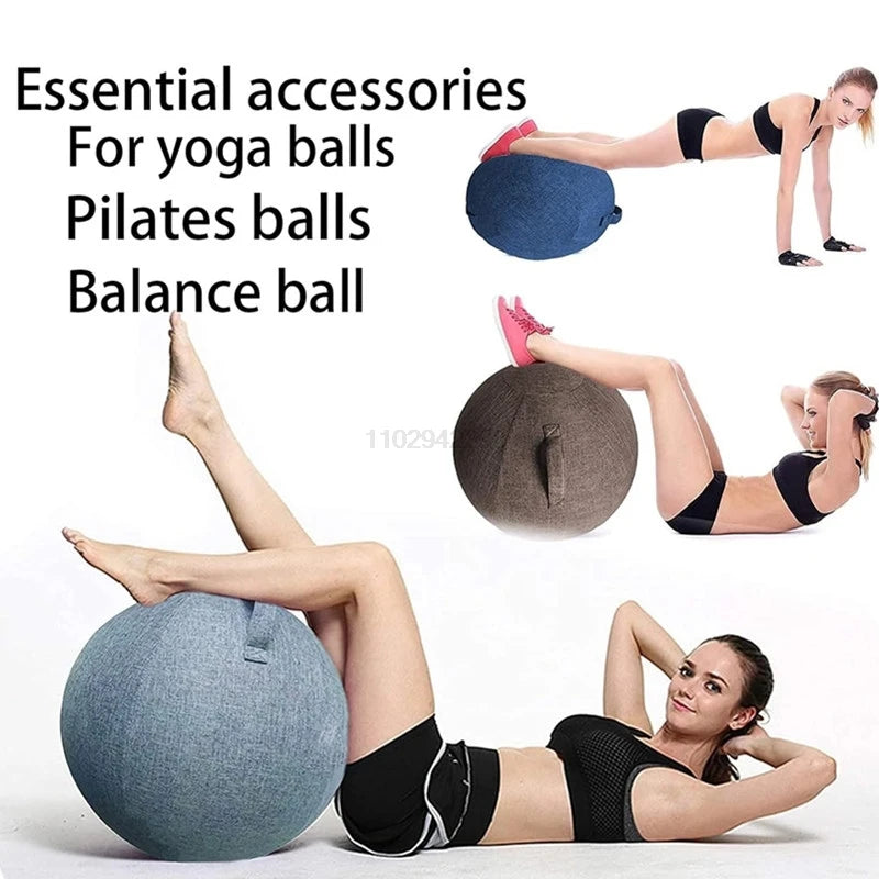Beskyttelsestrekk til Yogaball – 55/65/75 cm | Støvbeskyttelse og Skli-sikker Komfort