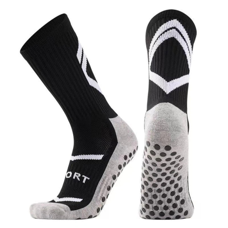 5 Par Antiskli Sportsokker – Unisex Sokker for Fotball, Basketball, Rugby og Sykling