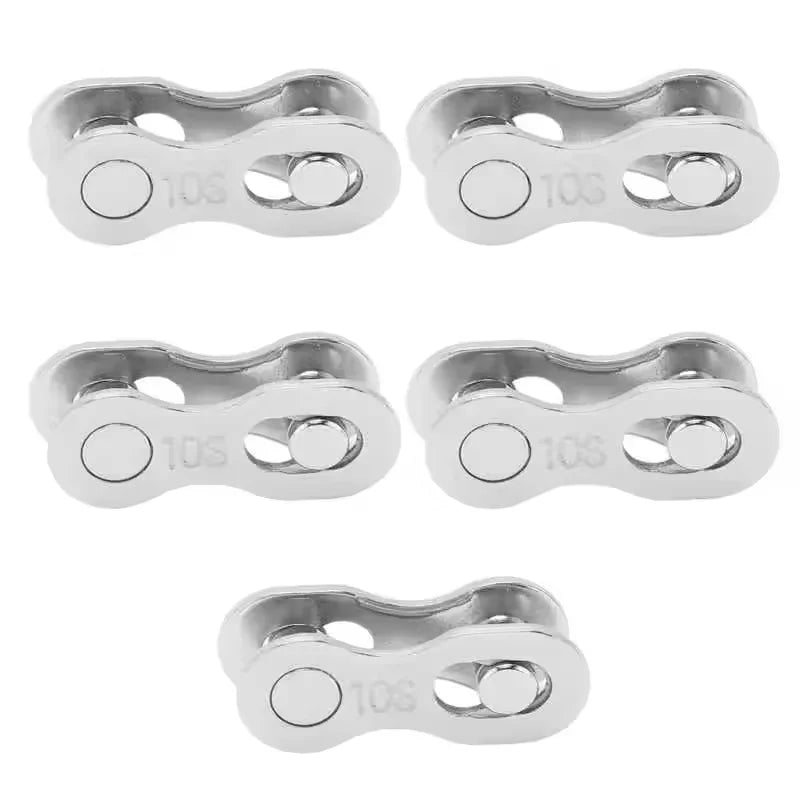 5 Par Kjedelås / Hurtigkobling – 1–12 Gir | Sykkelkjede Connector for Landevei & MTB