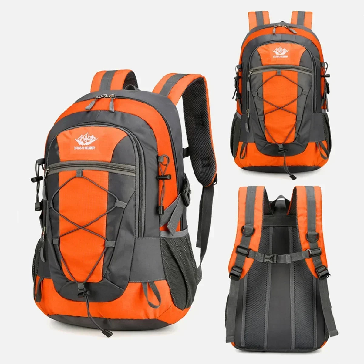 Vanntett Tursekk – Lett og Romslig Ryggsekk for Fotturer og Reiser