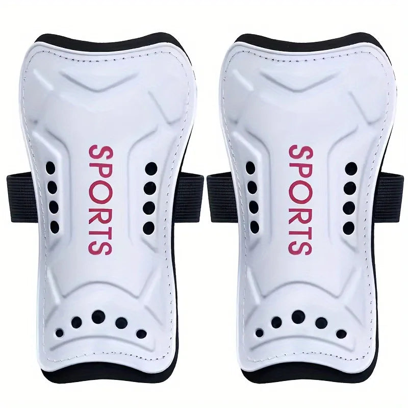 1 Par Fotball Leggbeskyttere med Støtabsorberende Leg Sleeves – Barn og Ungdom