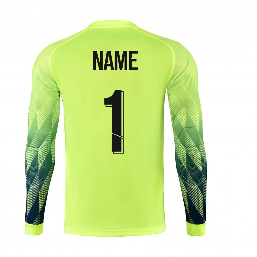 Tilpasset Keeperdrakt – Langermet Fotballsett for Menn og Barn