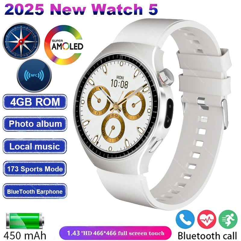 Huawei Watch 5 – Smartklokke 2025 med AMOLED-skjerm og helsefunksjoner