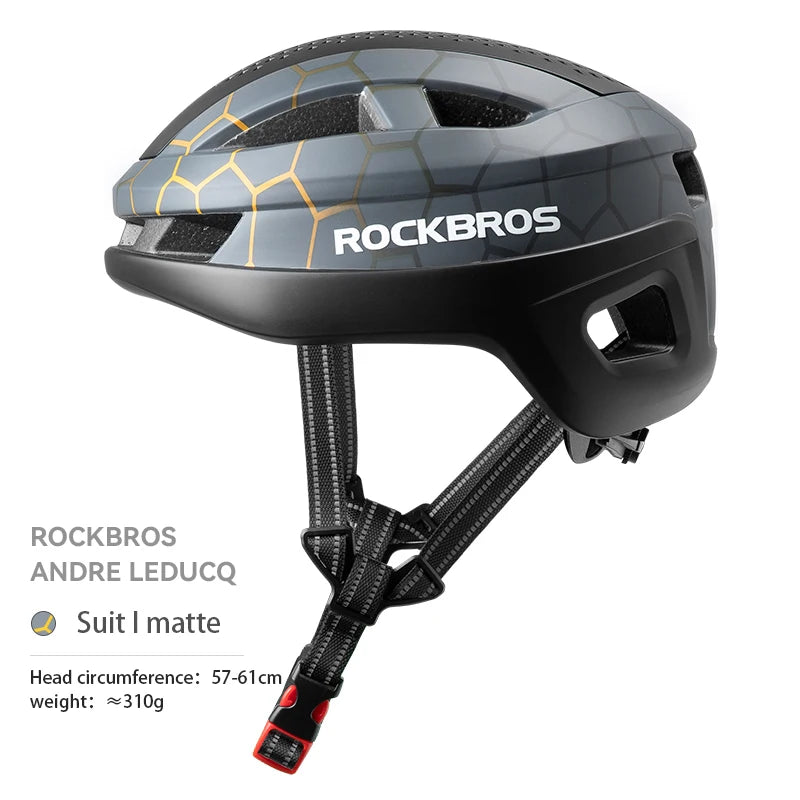 ROCKBROS Lett Sykkelhjelm – Komfort, beskyttelse og smart design