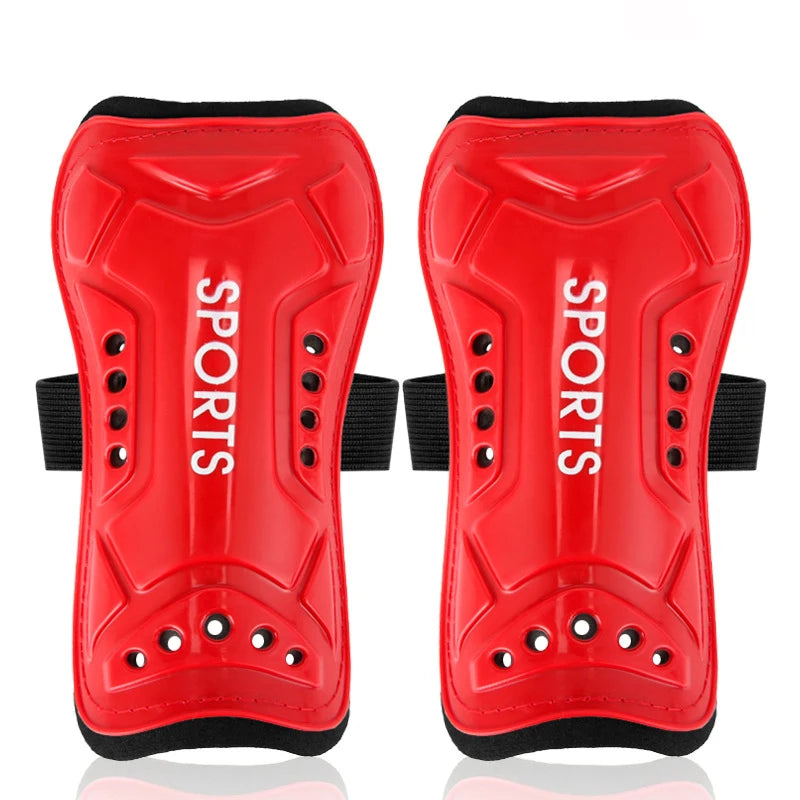1 Par Fotball Leggbeskyttere med Støtabsorberende Leg Sleeves – Barn og Ungdom