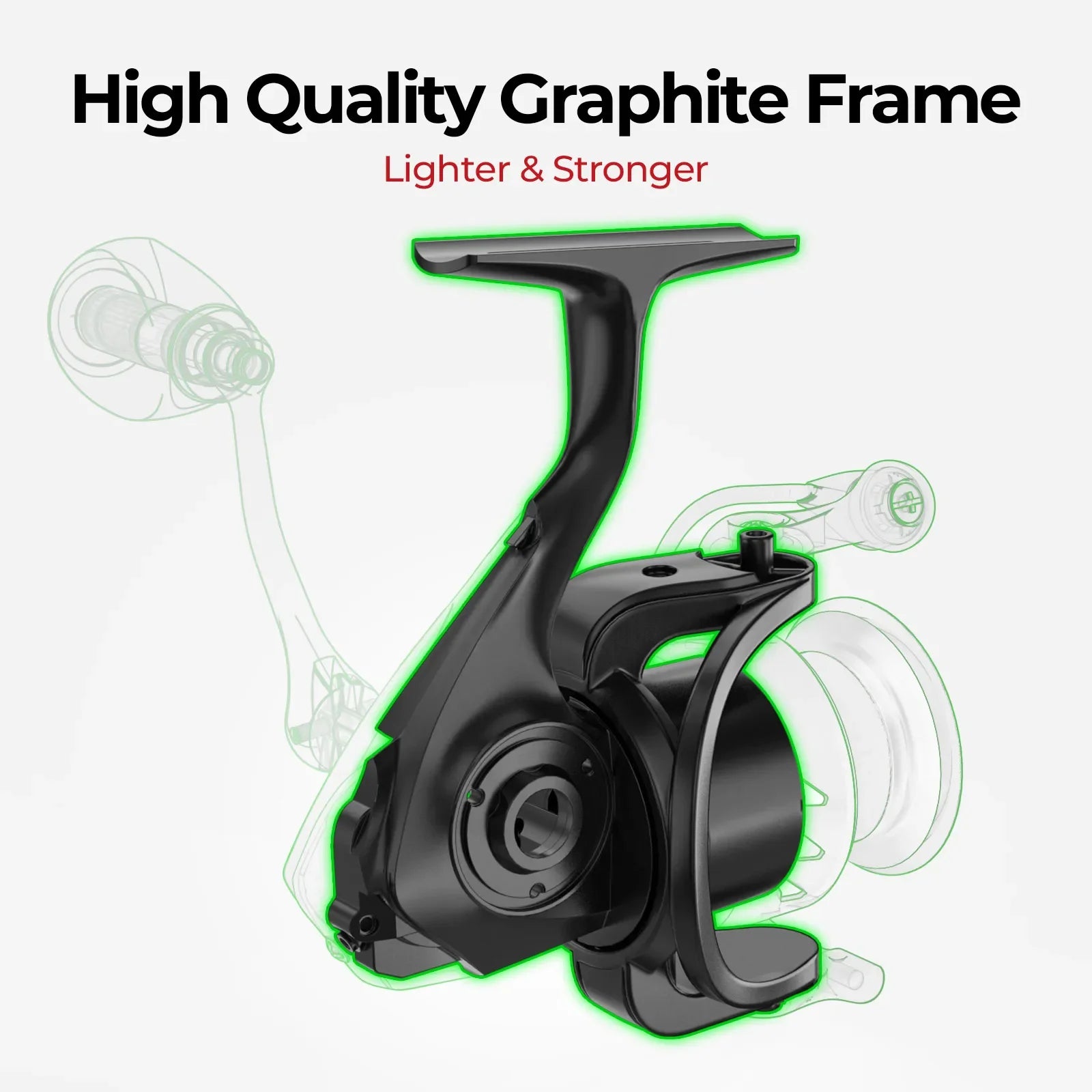 Piscifun Viper X Spinnefiskesnelle – Ultralett, Rask og Kraftig