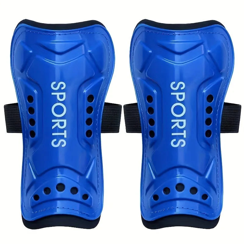 1 Par Fotball Leggbeskyttere med Støtabsorberende Leg Sleeves – Barn og Ungdom