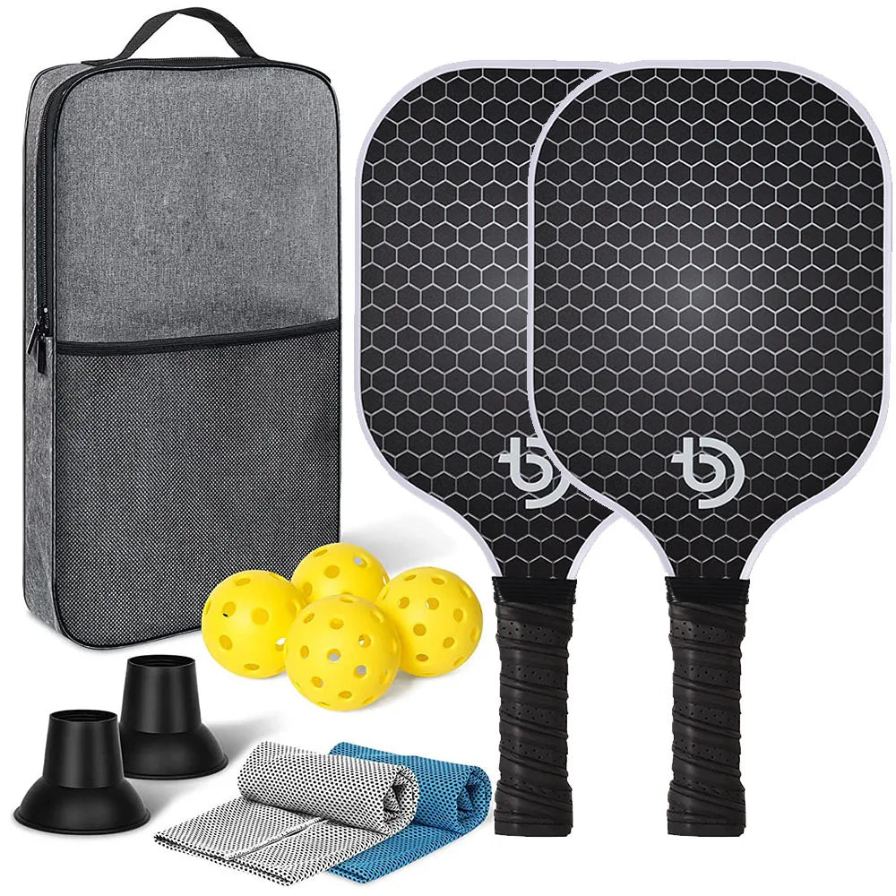 Pickleball Paddles Set – Lett, slitesterkt og godkjent for alle nivåer