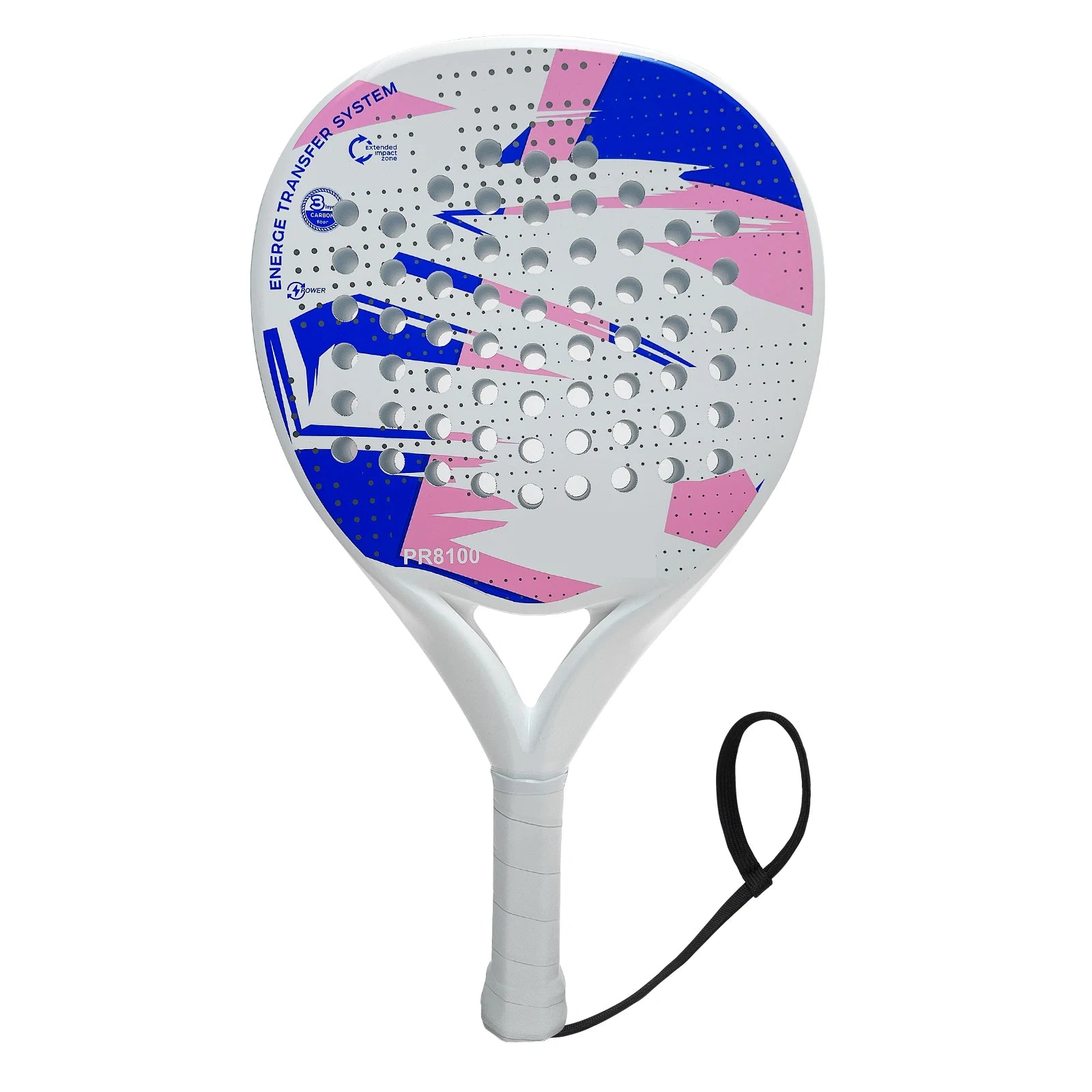 Padelracket med Karbonfiber og EVA Memory Flex – Lett og Responsiv