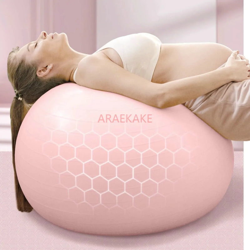 Tykk, eksplosjonssikker yogaball – perfekt for trening, graviditet og sansemotorisk utvikling