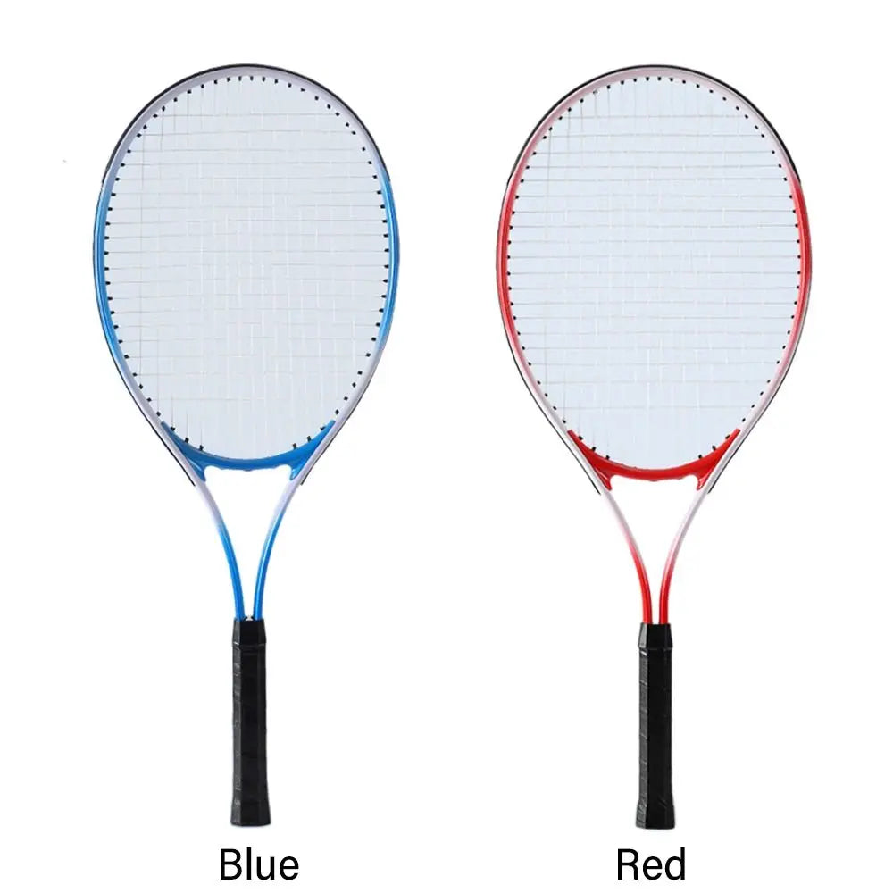 Rød og Blå Tennisracket for Barn – Treningsracket for Nybegynnere | Interaktiv og støtdempende
