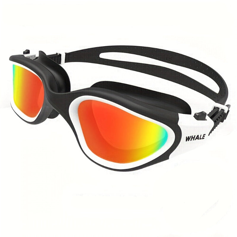 Profesjonelle Svømmebriller for Voksne – Polariserte Linser med Anti-dugg og Justerbar Komfort