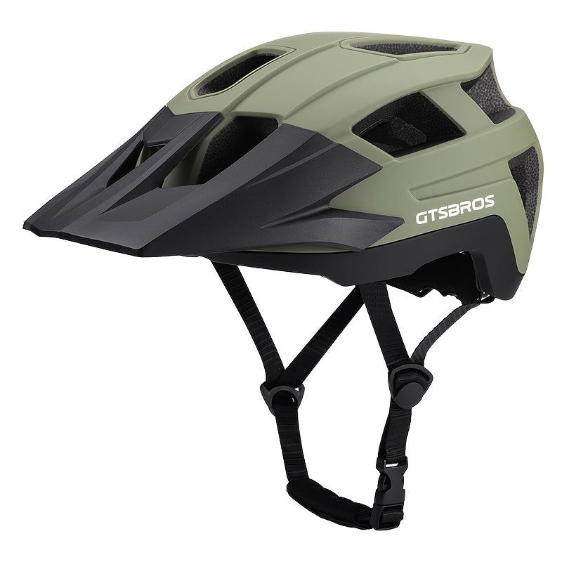 GTSBROS Unisex Sykkelhjelm med Solskjerm – Lett, Sikker og Komfortabel