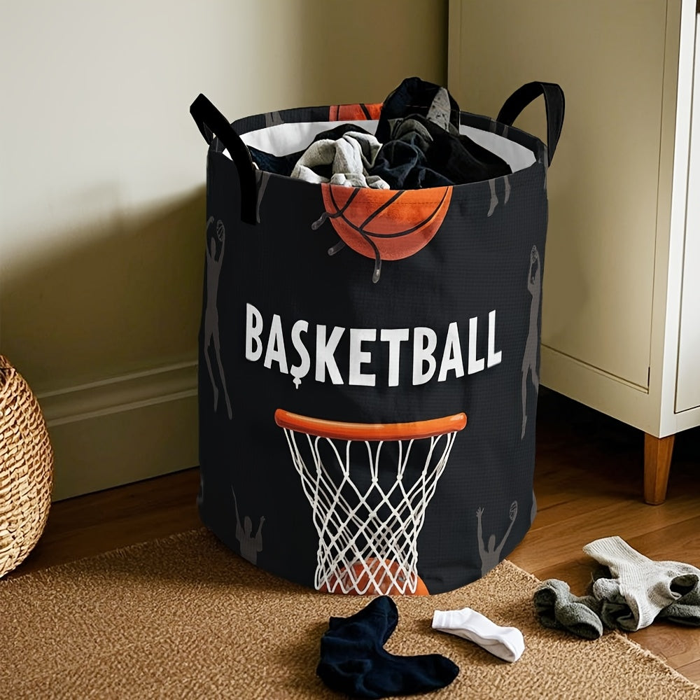 Skittentøyskurv med Basketball