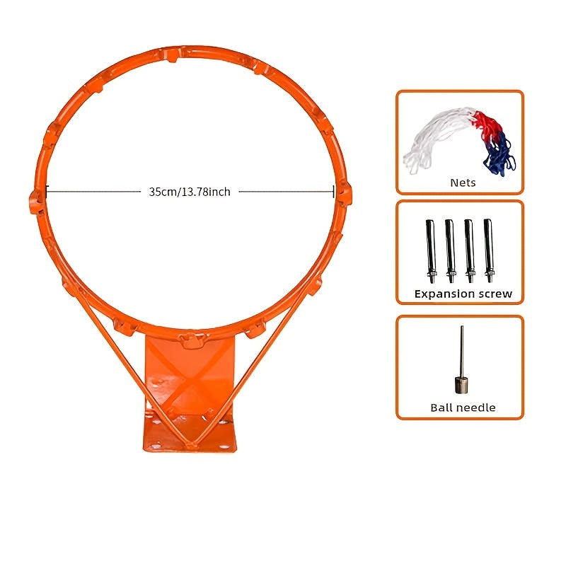 Veggmontert basketballkurv