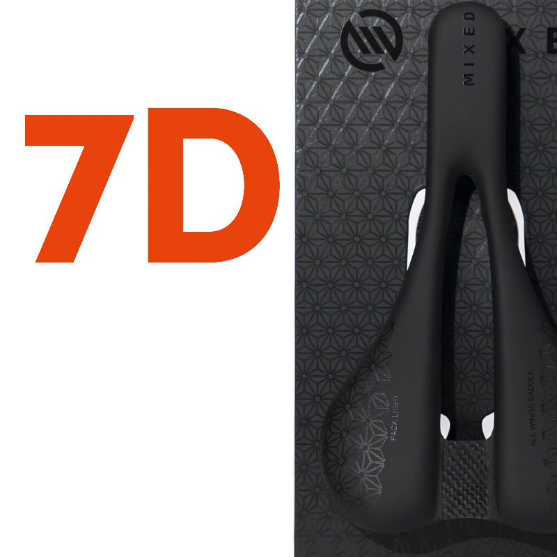 MIXED Ultra Light 7D MAX Carbon Sykkelsete – 140 mm / 108 g