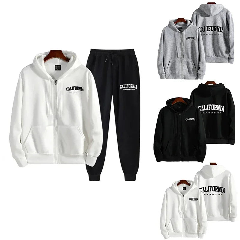 Men's sweatshirts, spring, autumn and winter sports pants, men's multi-functional sports, comfortable and casual daily wear, fas