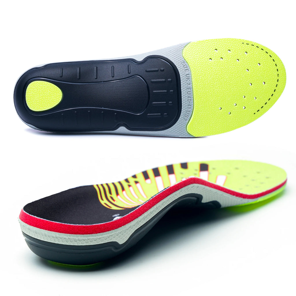 Ortopediske Innleggssåler mot Plantar Fasciitt – Fotbuestøtte for Menn og Kvinner | Smertelindring for hæl og plattfot