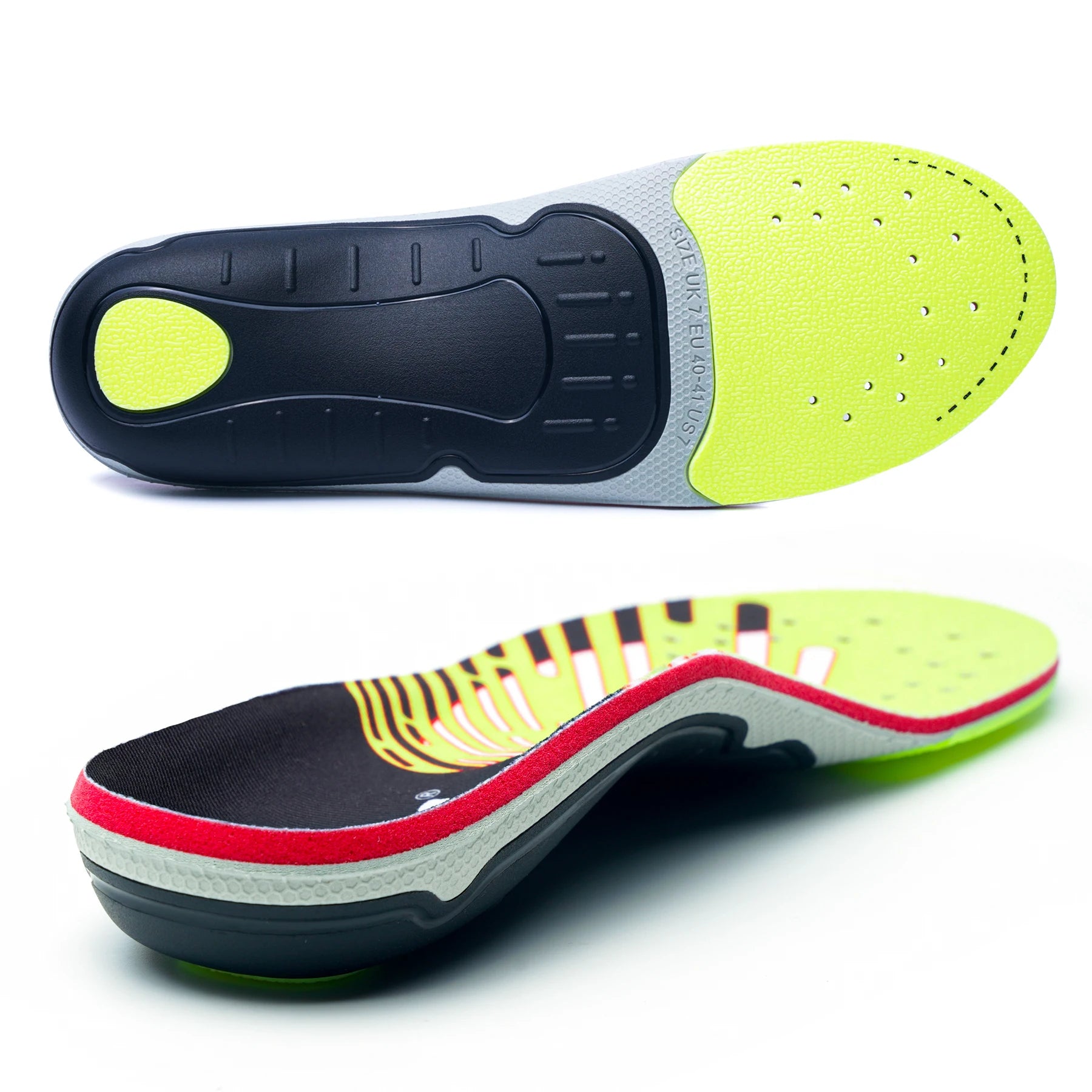 Ortopediske Innleggssåler mot Plantar Fasciitt – Fotbuestøtte for Menn og Kvinner | Smertelindring for hæl og plattfot