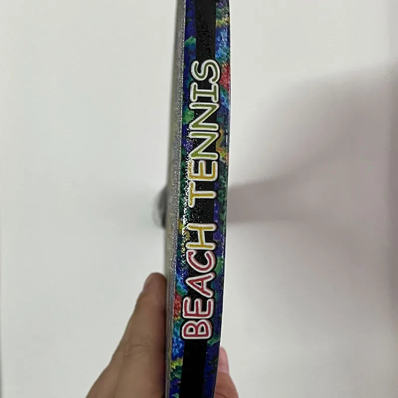 Strandtennisracket for barn 6–14 år – Lett og slitesterk nybegynnerracket med etui