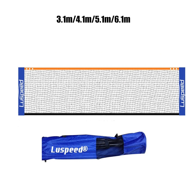 Profesjonelt Badmintonnett – Sammenleggbart og bærbart | 4 størrelser for innendørs og utendørs sport