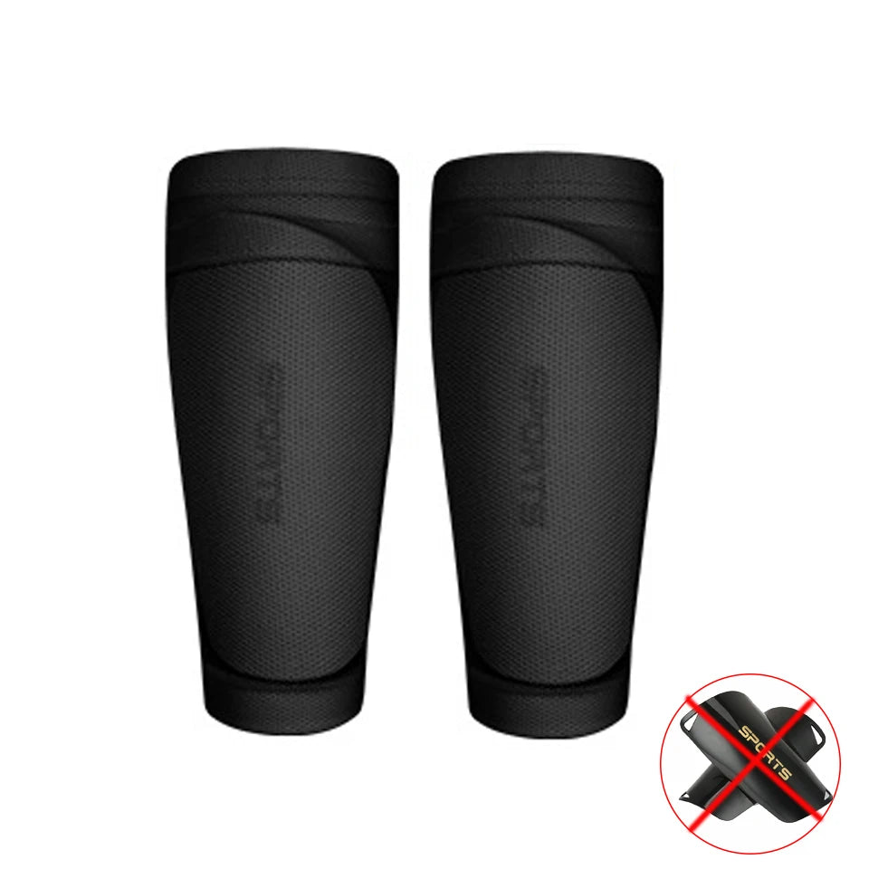 Loogdeel 1 Pair Soccer Shin Guards for Kids Youth Adults Sleeves Flexible Soccer Shin Guard Leg Support Soccer Shin Guard Sleeve