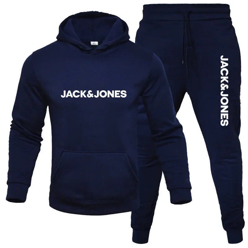 2025 Herre Hoodie-sett – Varmt og Trendy Sportssett for Høst og Vinter