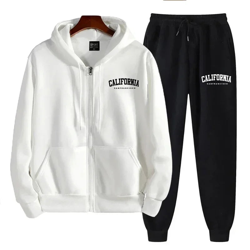 Men's sweatshirts, spring, autumn and winter sports pants, men's multi-functional sports, comfortable and casual daily wear, fas