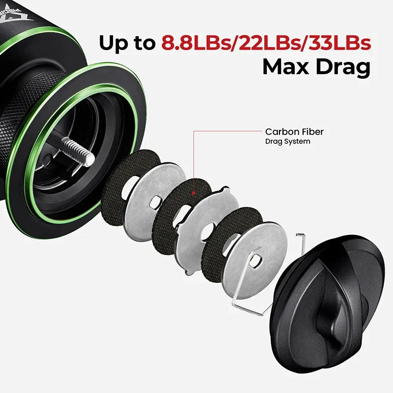 Piscifun Viper X Spinnefiskesnelle – Ultralett, Rask og Kraftig