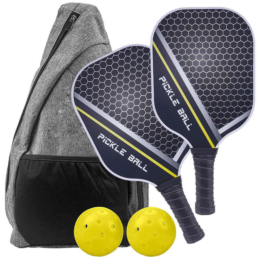 Pickleball Paddles Set – Lett, slitesterkt og godkjent for alle nivåer