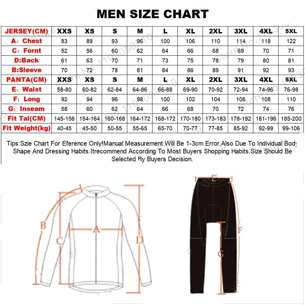 Vinterjakke med Termisk Fleece – Langermet Sykkeljakke for Menn