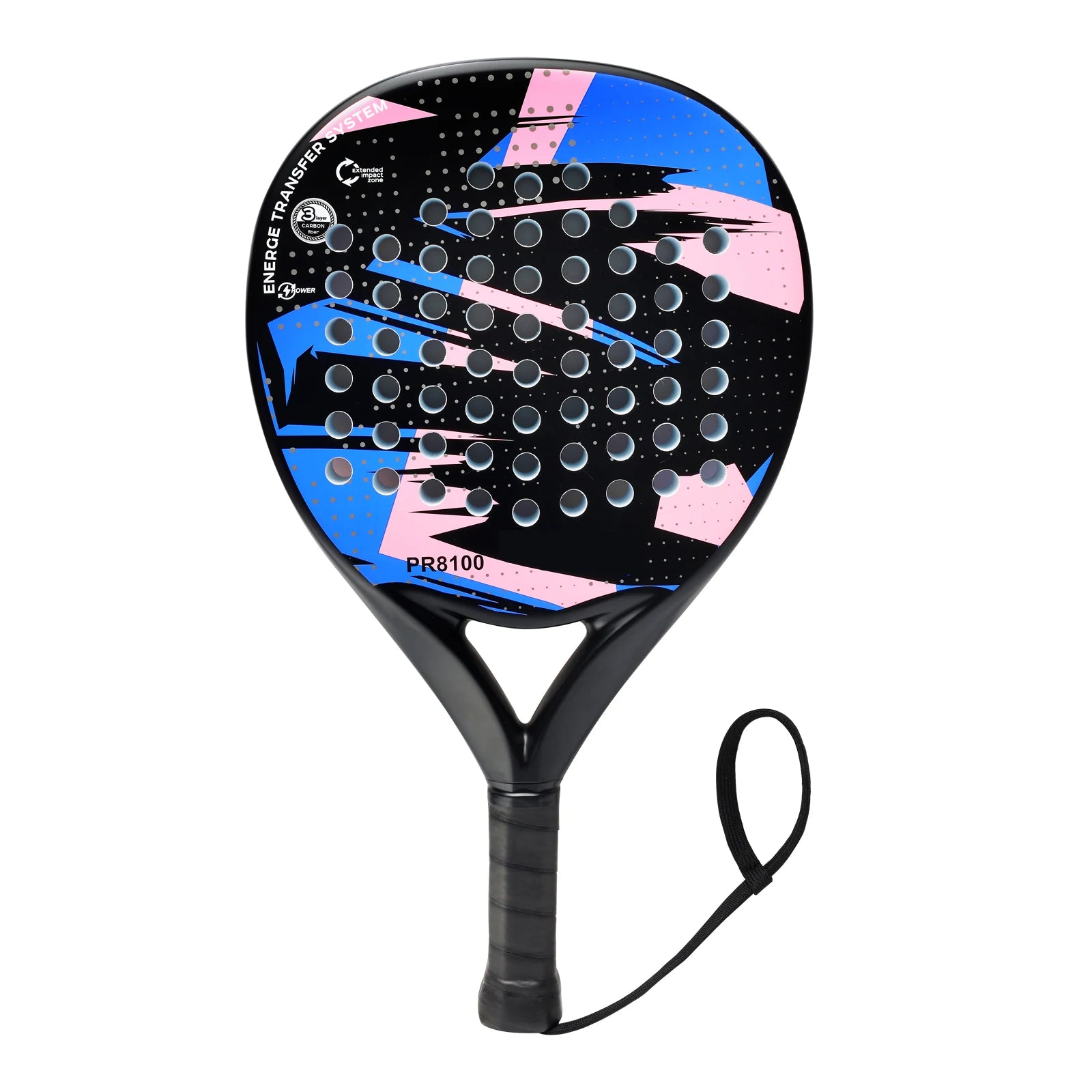 Padelracket med Karbonfiber og EVA Memory Flex – Lett og Responsiv