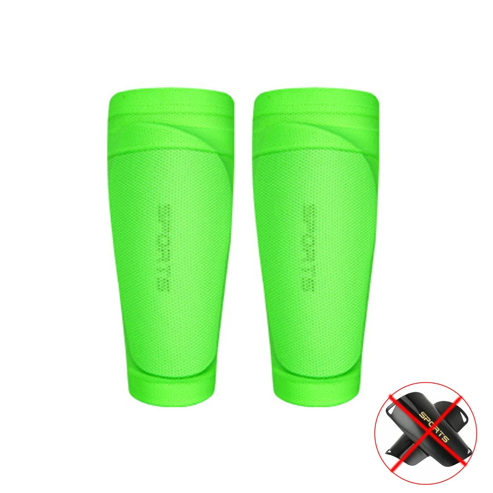 Loogdeel 1 Pair Soccer Shin Guards for Kids Youth Adults Sleeves Flexible Soccer Shin Guard Leg Support Soccer Shin Guard Sleeve