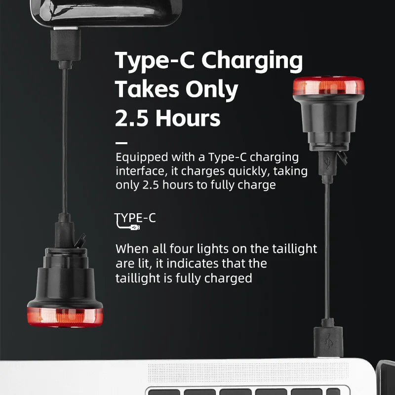 Smart Baklys til Sykkel – Trygghet og synlighet i mørket