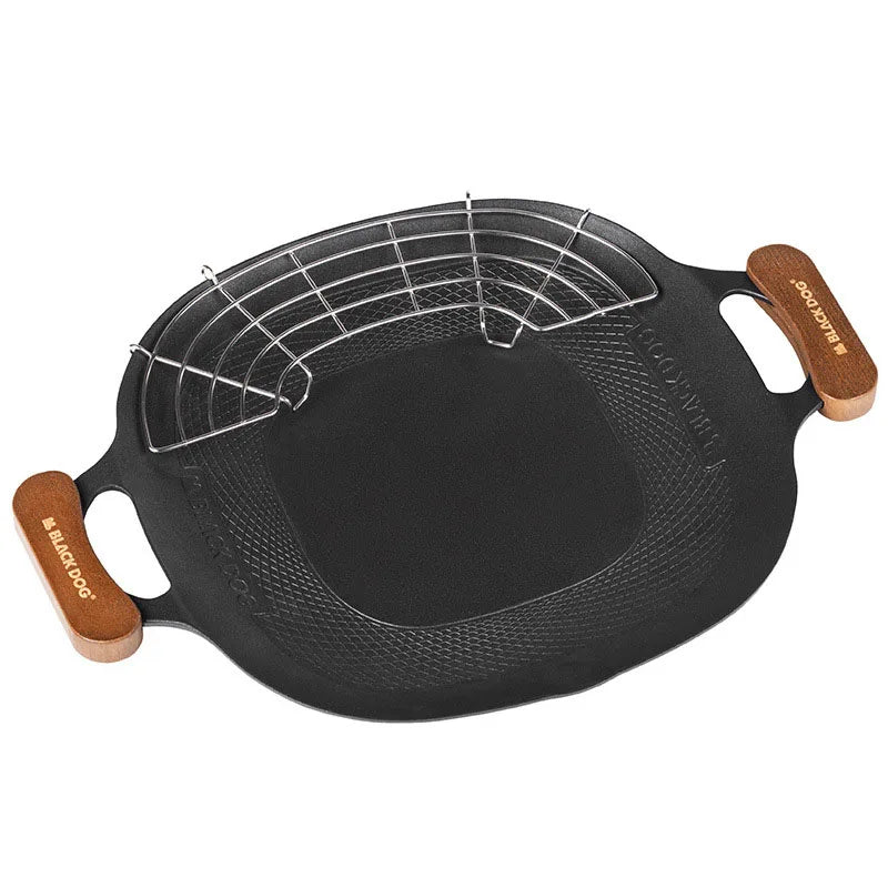 Black Dog Camping Grillbrett – Slitesterk Aluminium med Non-Stick Belegg