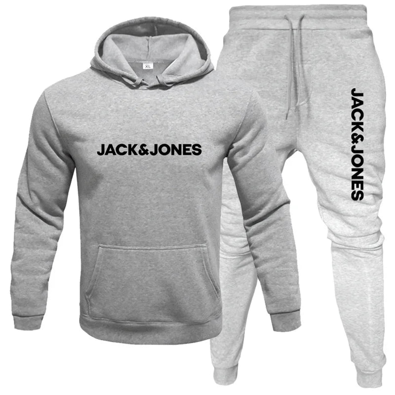 2025 Herre Hoodie-sett – Varmt og Trendy Sportssett for Høst og Vinter
