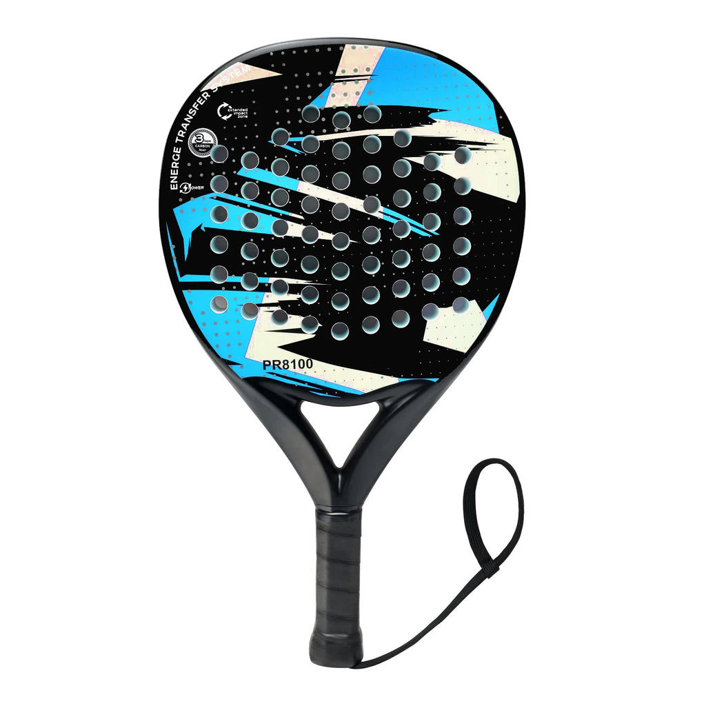 Padelracket med Karbonfiber og EVA Memory Flex – Lett og Responsiv