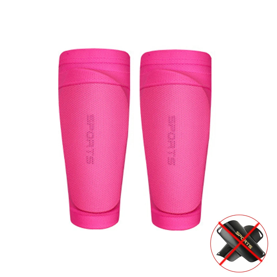 Loogdeel 1 Pair Soccer Shin Guards for Kids Youth Adults Sleeves Flexible Soccer Shin Guard Leg Support Soccer Shin Guard Sleeve