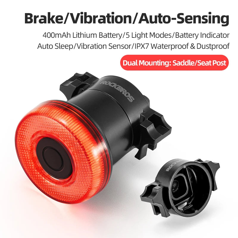 Smart Baklys til Sykkel – Trygghet og synlighet i mørket