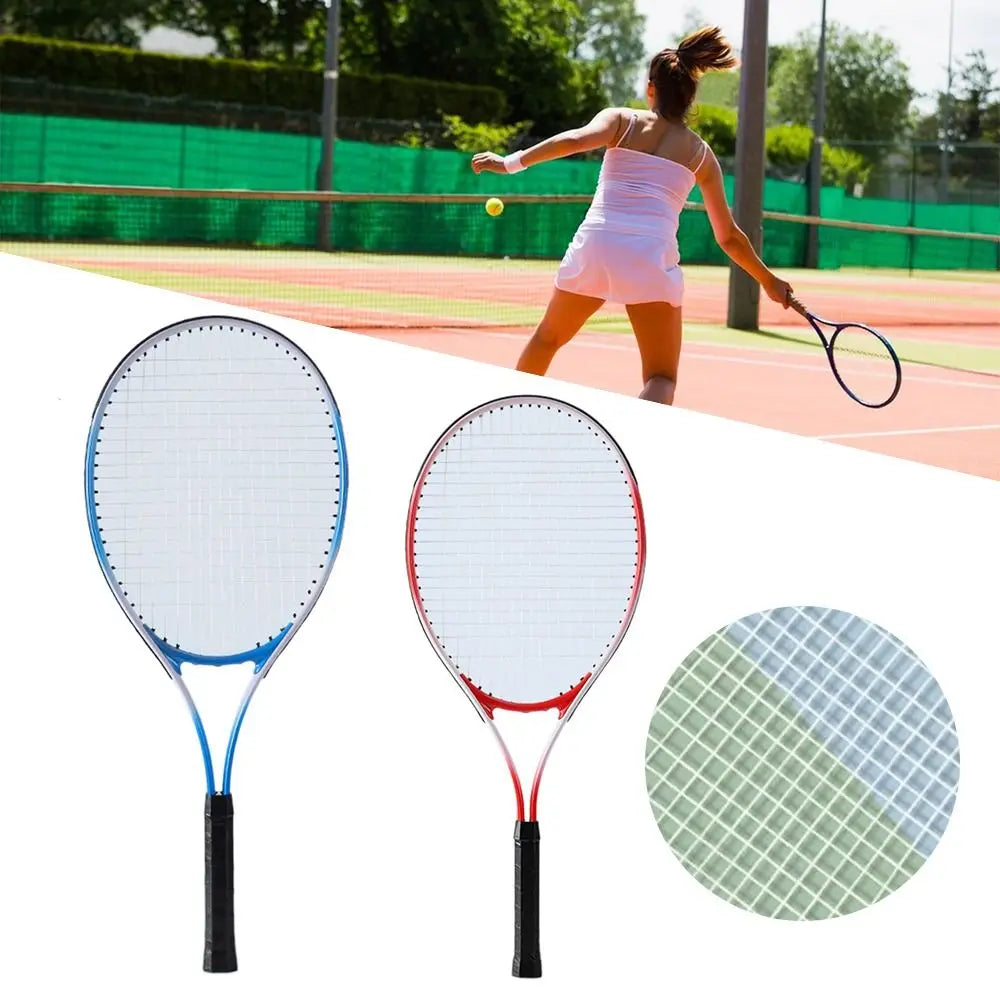 Rød og Blå Tennisracket for Barn – Treningsracket for Nybegynnere | Interaktiv og støtdempende