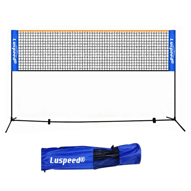 Sammenleggbar Profesjonell Badmintonnett – Allsidig Sportsnett for Trening og Spill