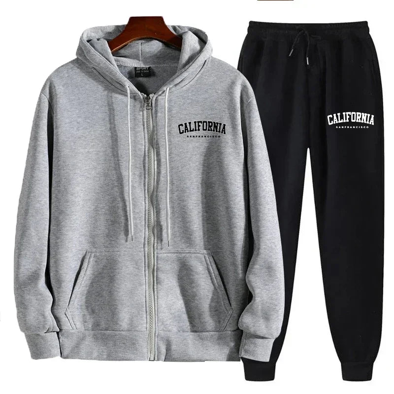 Men's sweatshirts, spring, autumn and winter sports pants, men's multi-functional sports, comfortable and casual daily wear, fas