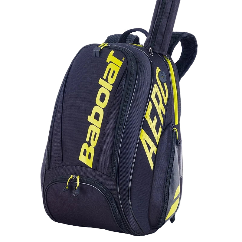BABOLAT PURE AERO 2 Racketsekk – Original og funksjonell | For tennis, badminton, squash og padel