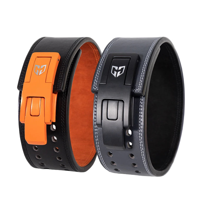 Justerbart Vektløfterbelte med spenne – Maksimal støtte for tunge løft